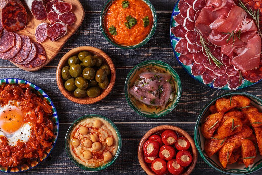 tapas, Spanish food, appetizers, starters, best food to try in Spain 
