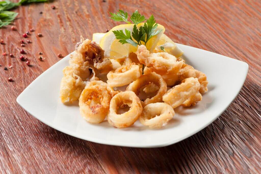 calamari, seafood, Spanish food, snacks, important foods in Spain 
