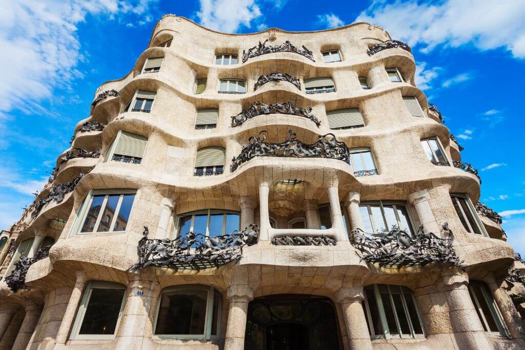 Casa Mila, Gaudi creations, La Pedrera, Casa Mila Barcelona, Spain