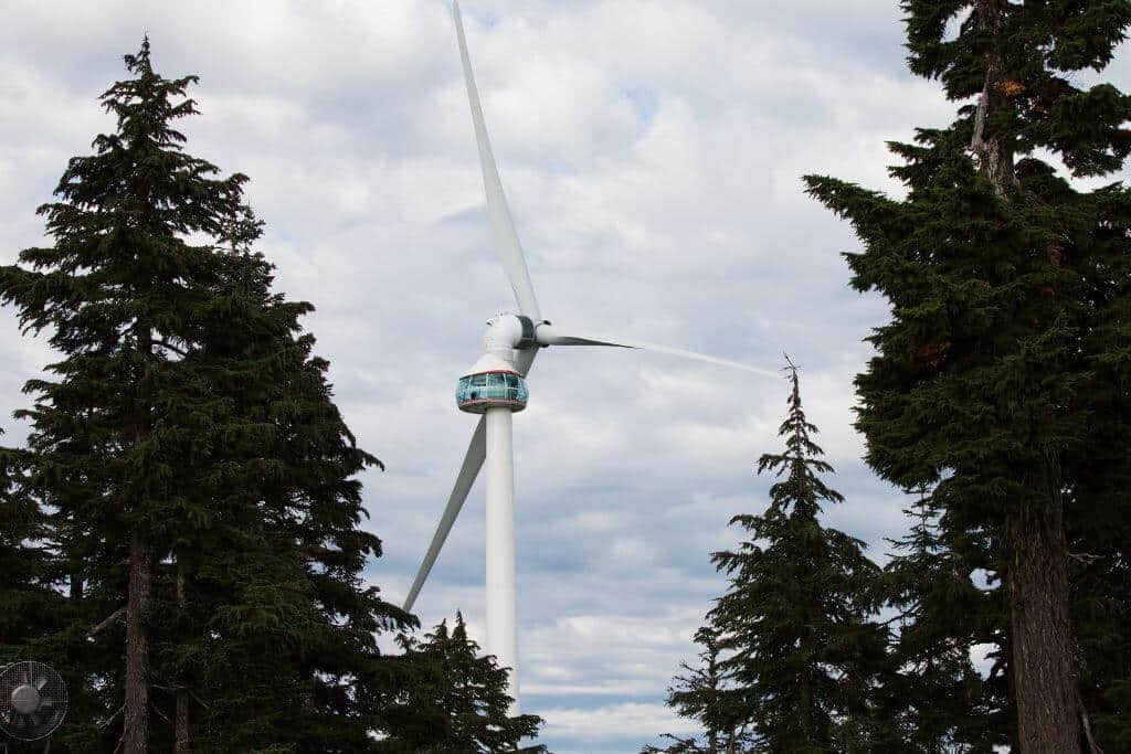 Eye of the Wind, wind turbine, Grouse Mountain activities 