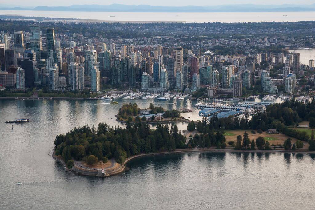 Vancouver, Canada, big city, North America