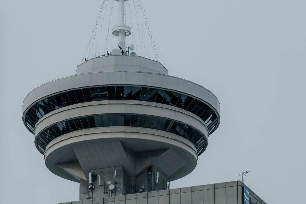 The Vancouver Lookout observation desk