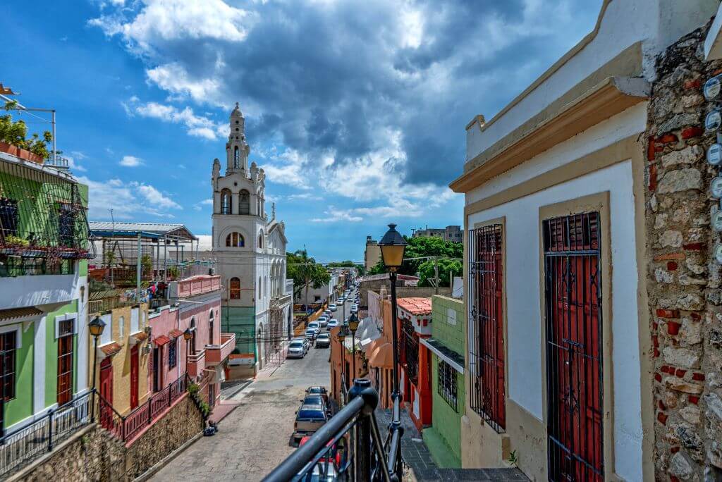 Santo Domingo, the capital of DR