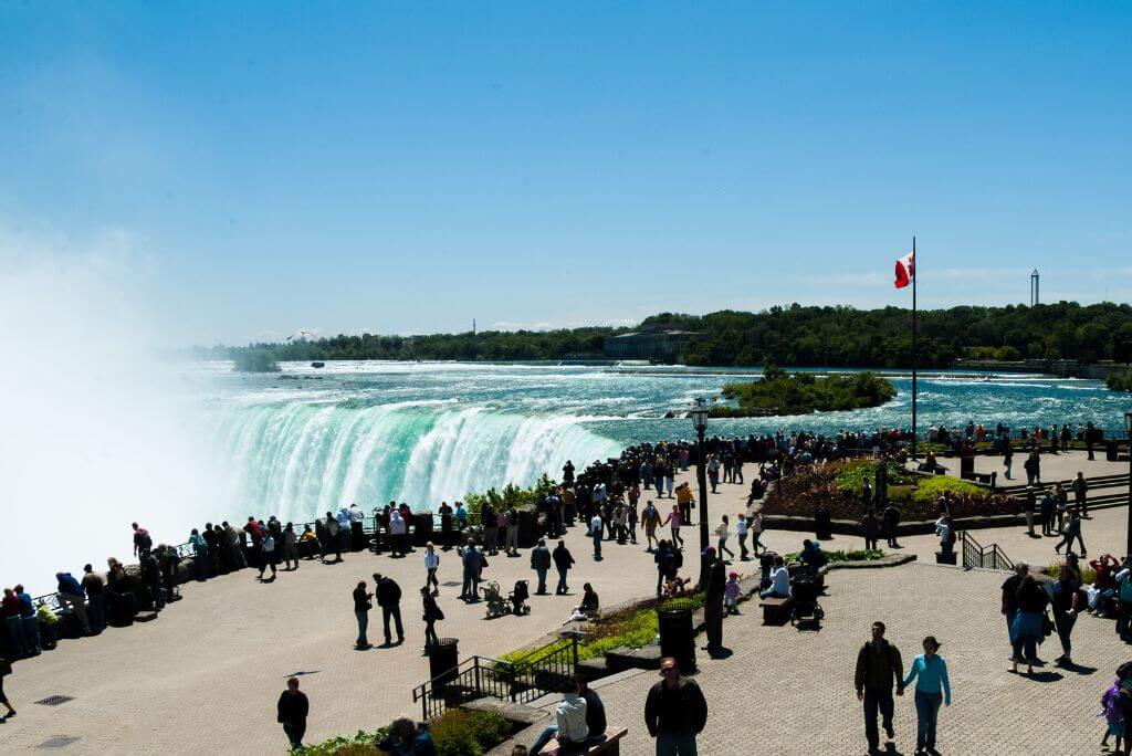 The area where you can walk beside the falls, is it worth going to Niagara Falls
