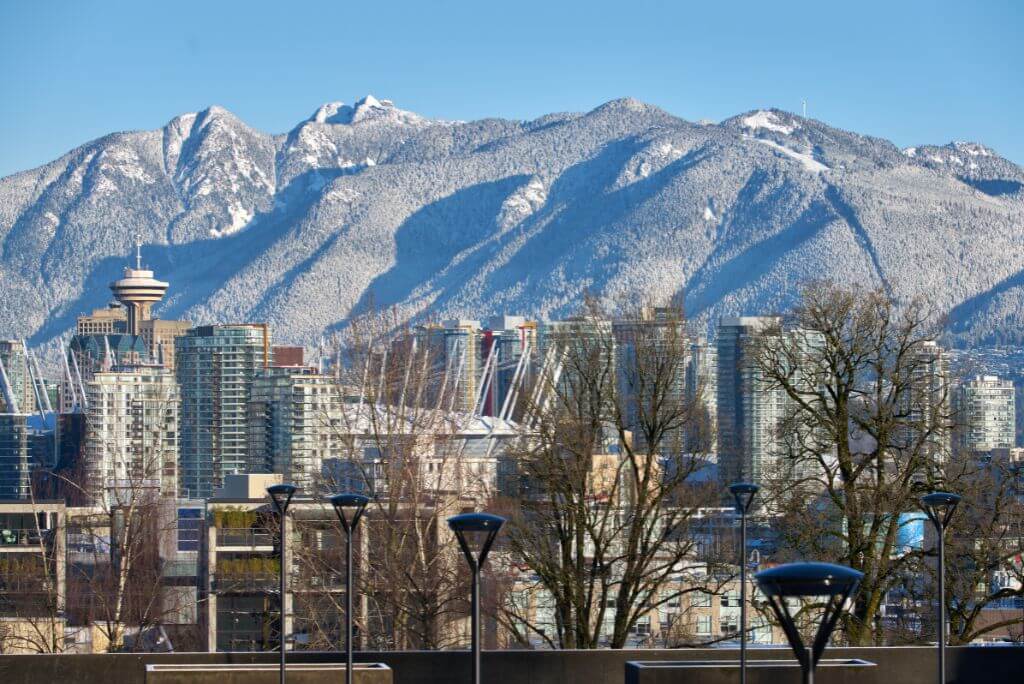 Vancouver in the winter, Canada, mountains, Is Vancouver Worth Visiting 