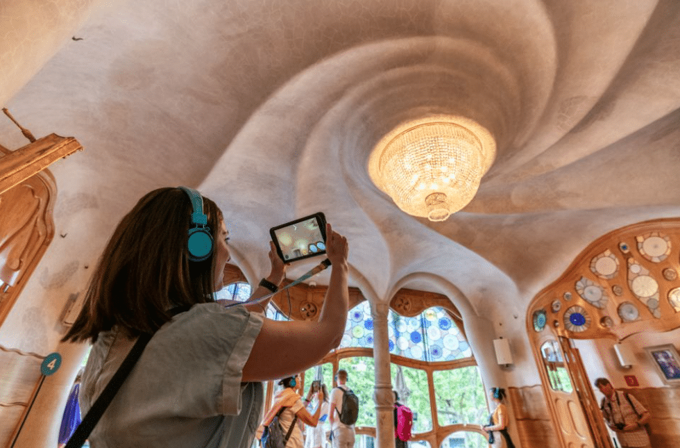 Casa Batllo Virtual Reality Tablet, Barcelona attractions, Spain, Casa Batllo tours