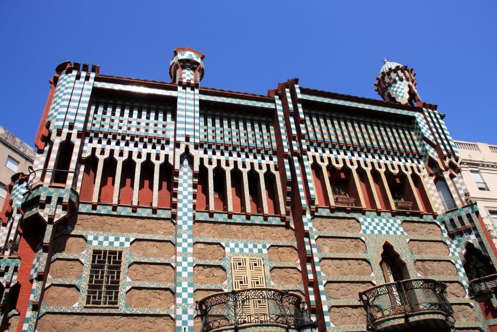 Casa Vicens in Barcelona, Gaudi house