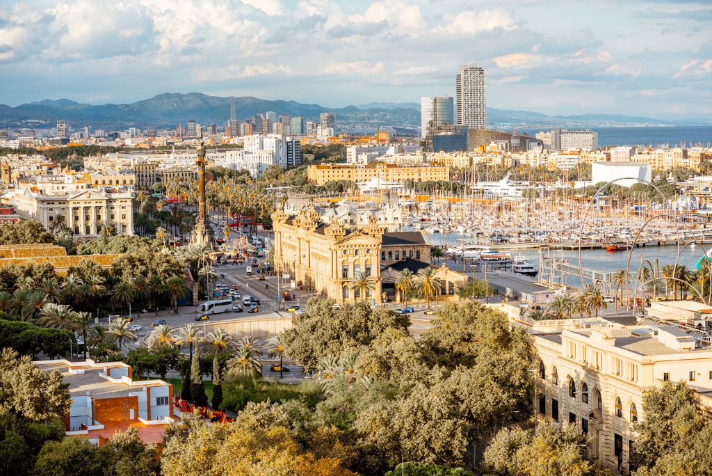 Barcelona in October is a lovely time to visit 