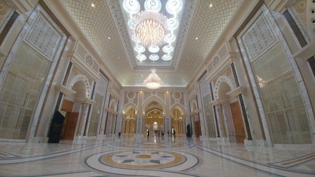 Inside Qasr Al Watan, Abu Dhabi palace
