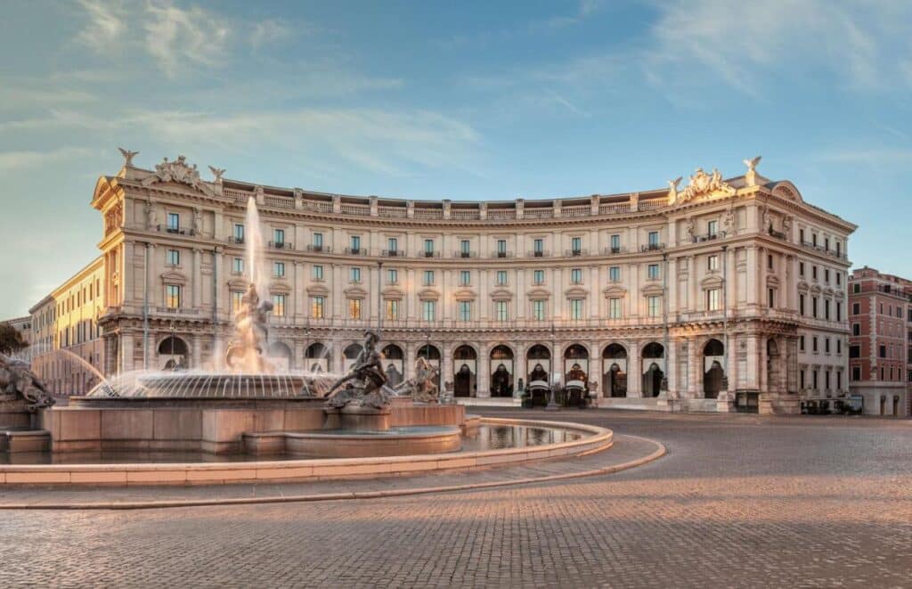 Anantara Palazzo Naiadi Rome Hotel, luxury accommodations in Rome, fancy hotel