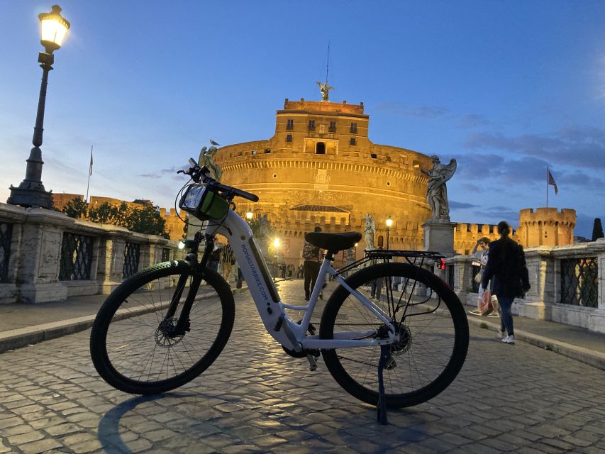 Rome night tour with an E-Bike, Rome attractions, Italy, Rome landmarks