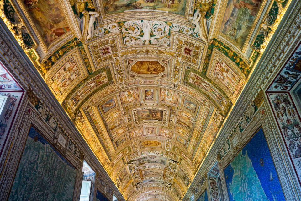 Vatican Museums night tour, art, Vatican City, Map Room