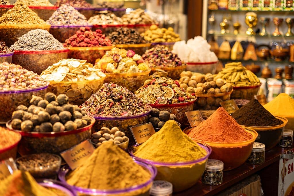 Spice Souk in Deira, spices, Old Dubai