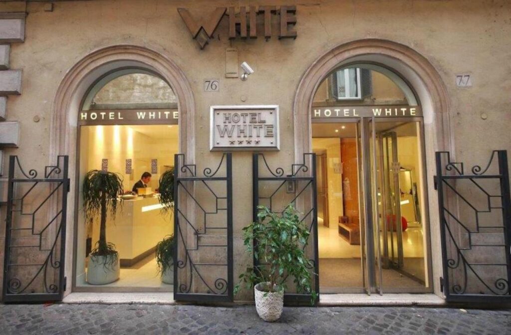 Hotel White, accommodations in Rome, Italy, hotel
