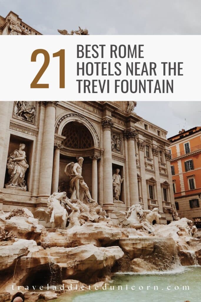 Best Rome Hotels Near The Trevi Fountain