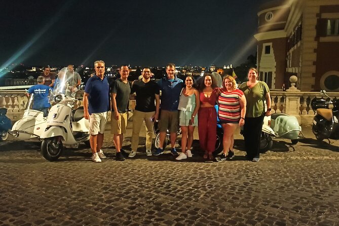 Vespa night tour in Rome, things to do in Rome, Rome trips