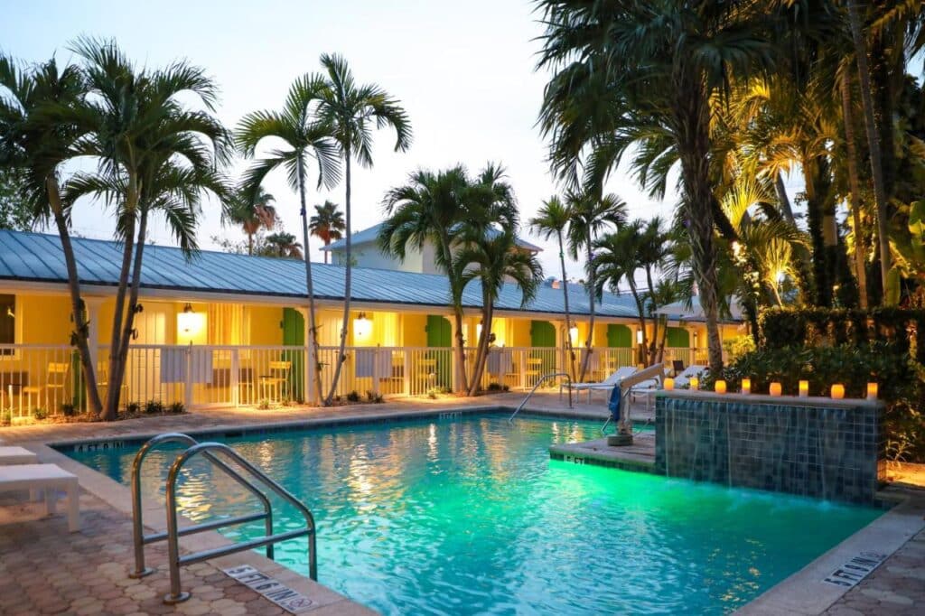 Almond Tree Inn - Adults Only, pool, palm trees