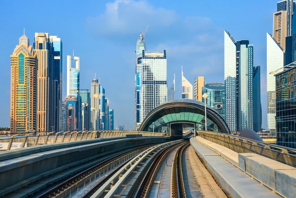 subway station, UAE, transportation system