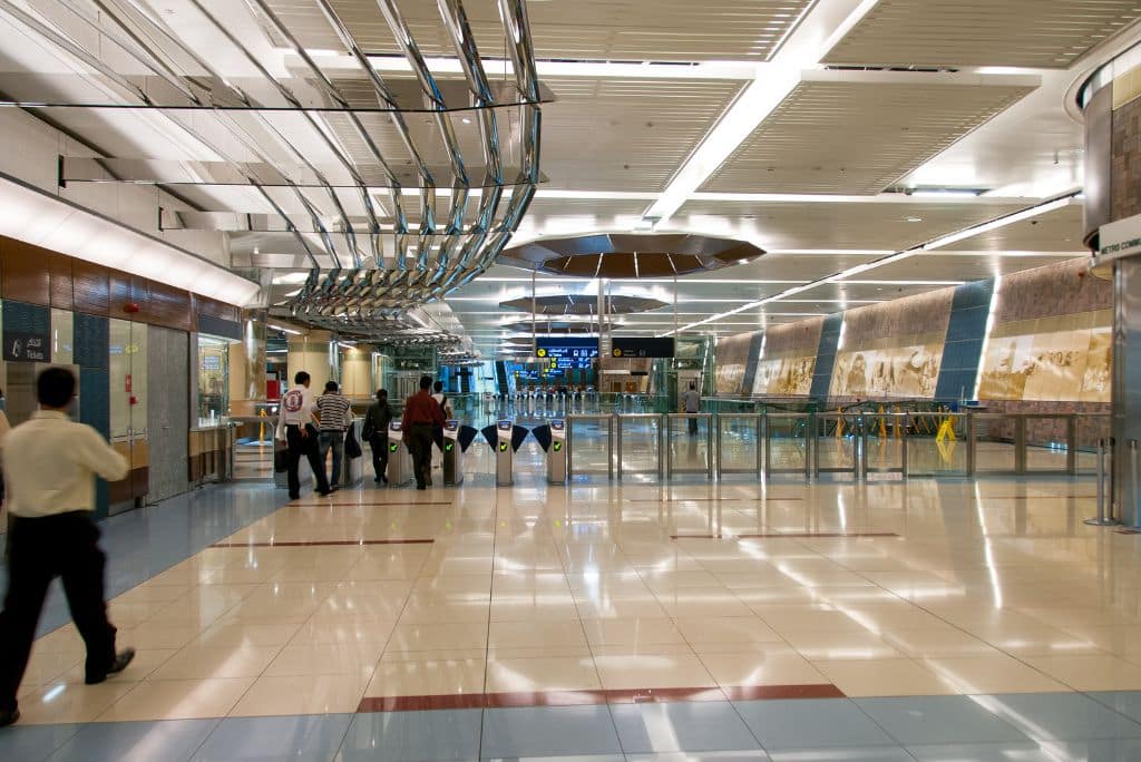 Dubai Metro Guide, metro station, UAE subway