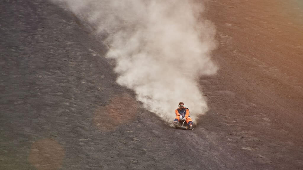 Volcano boarding in León, Nicaragua, Thrilling Activities Around The World