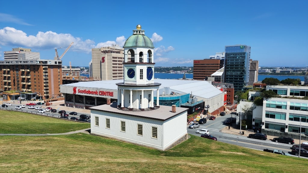 Old Town Clock, downtown Halifax, Citadel Hill