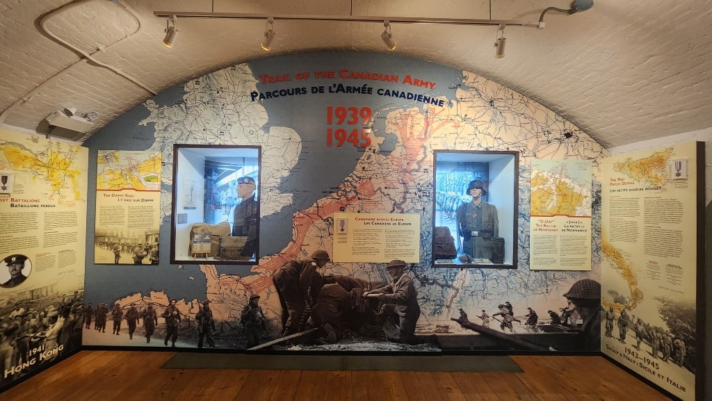 The Army Museum, The Halifax Citadel, fort, military display, Fun Things To Do In Halifax For Adults