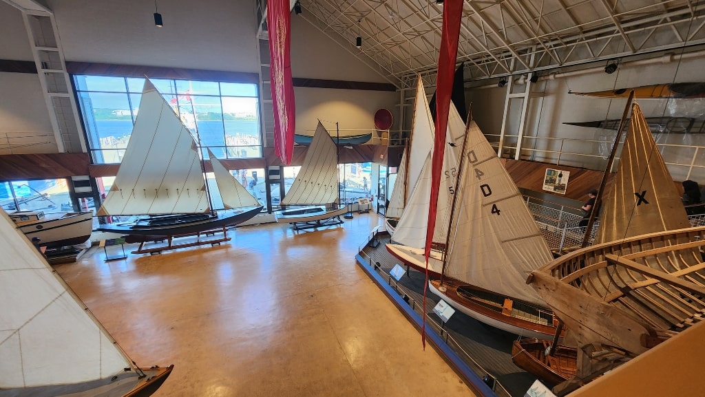 The Main Hall in the Maritime Museum of the Atlantic, boats ,ships