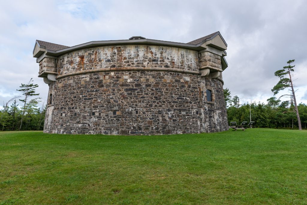 Prince of Wales Tower in Point Pleasant Park