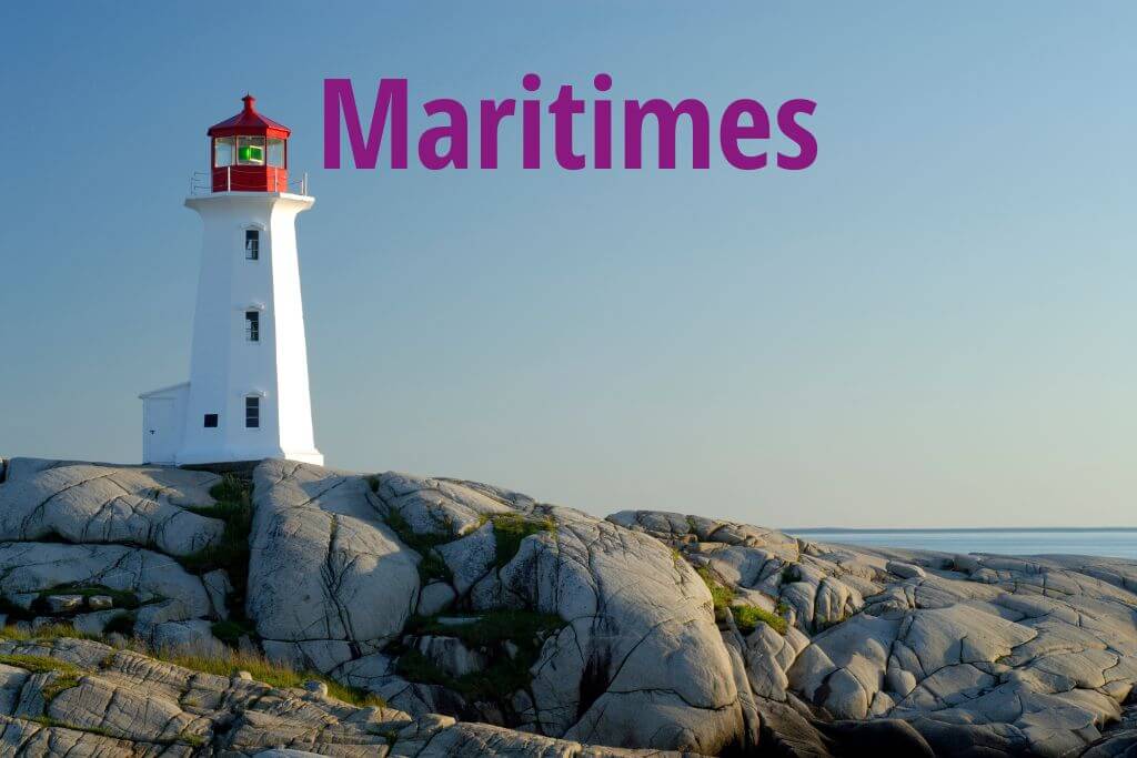 Maritimes, Lighthouse, stones, coast