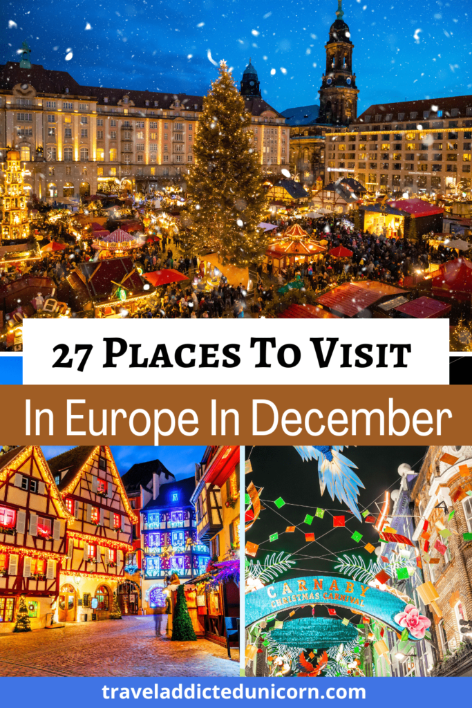 Places To Visit In Europe In December 