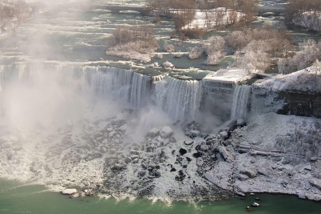 Waterfall, water, cold 