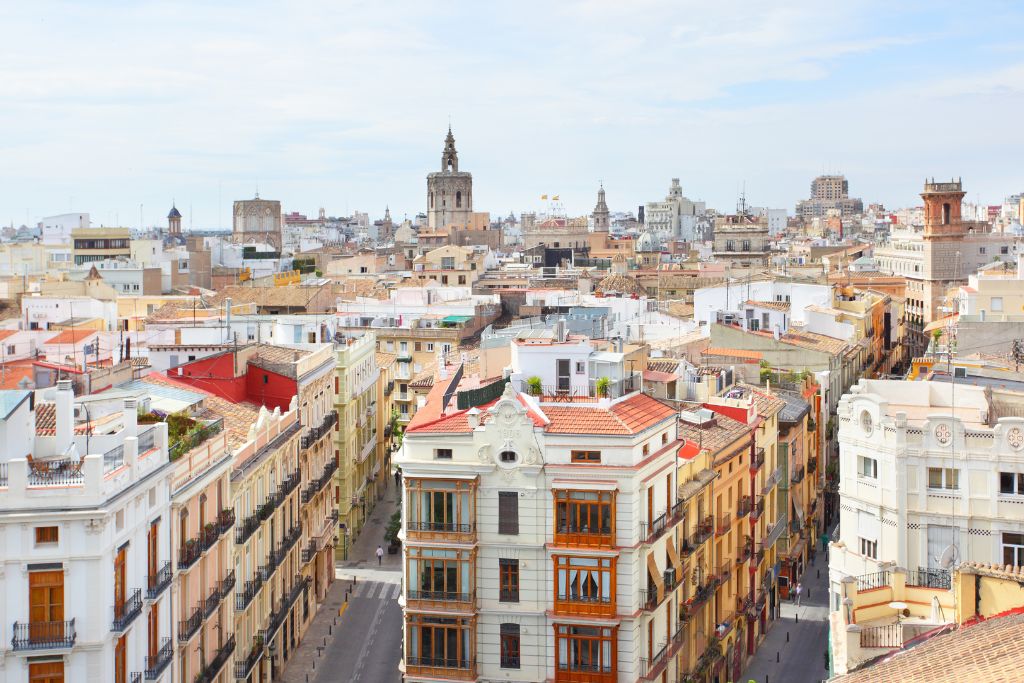 Valencia, Spain, city view