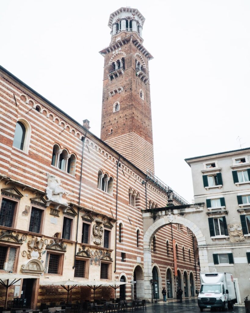 Verona Piazza Dante, Italy