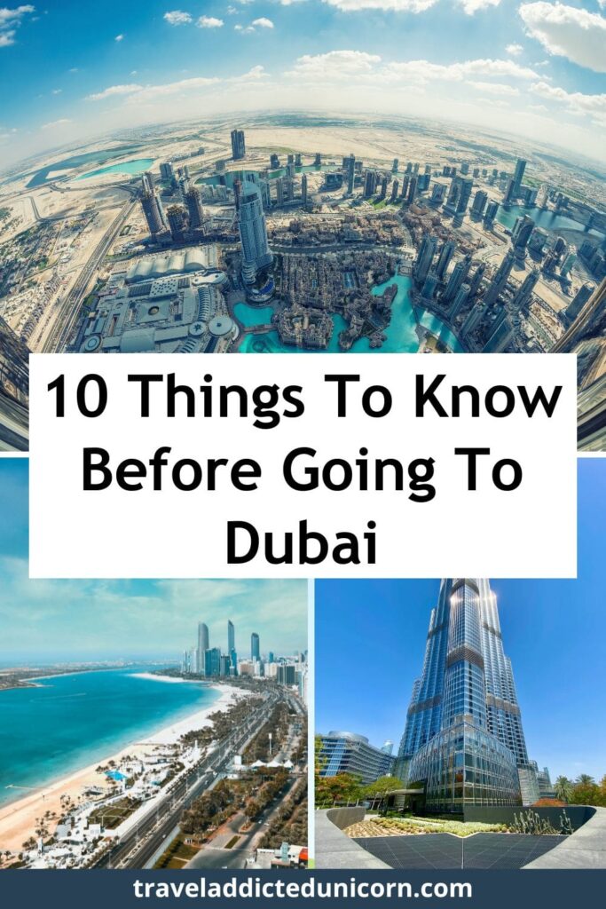 10 Things To Know Before Going To Dubai