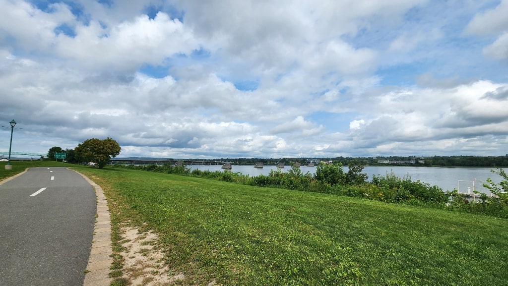 One of the Riverfront Trails and St. John River, Is Fredericton A Walkable City