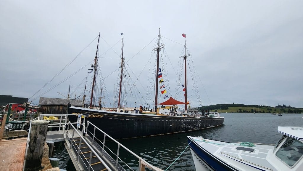 Theresa E. Connor, harbor, Nova Scotia