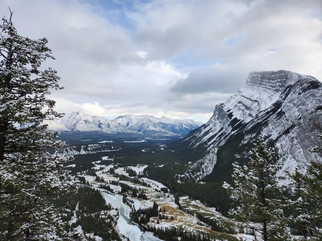 View from Tunnel Mountain, Banff, mountain 