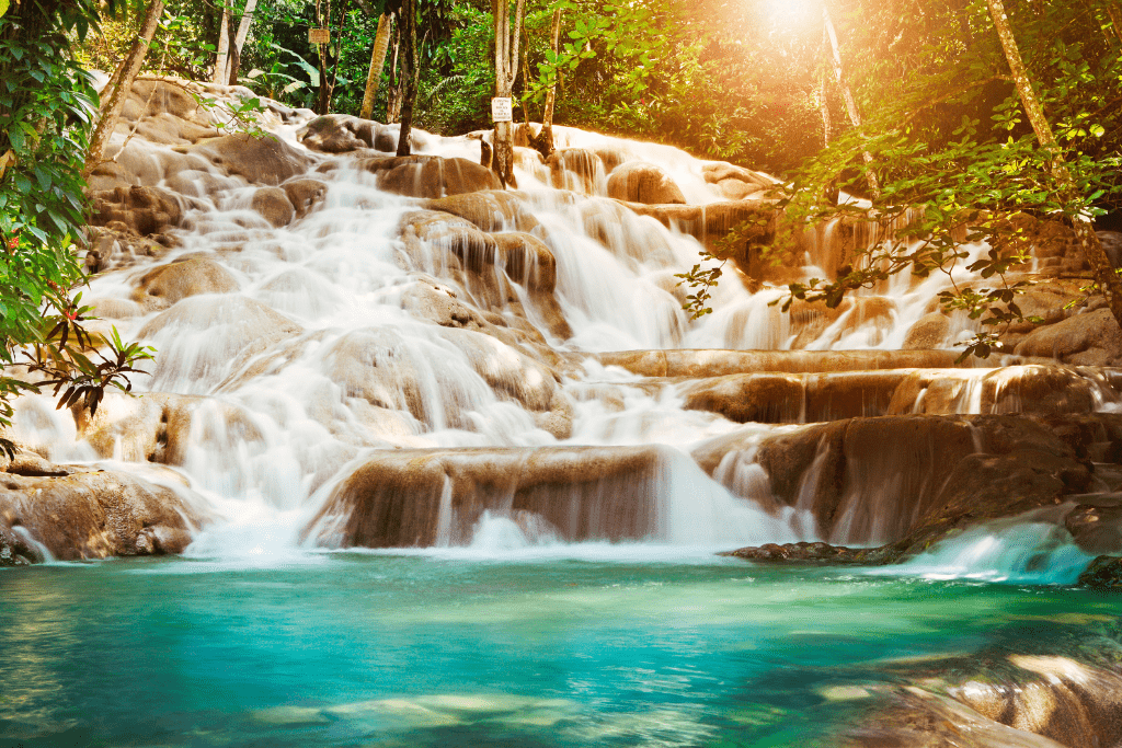 Dunn’s River Falls, river in Jamaica, What Are 5 Facts About Jamaica?