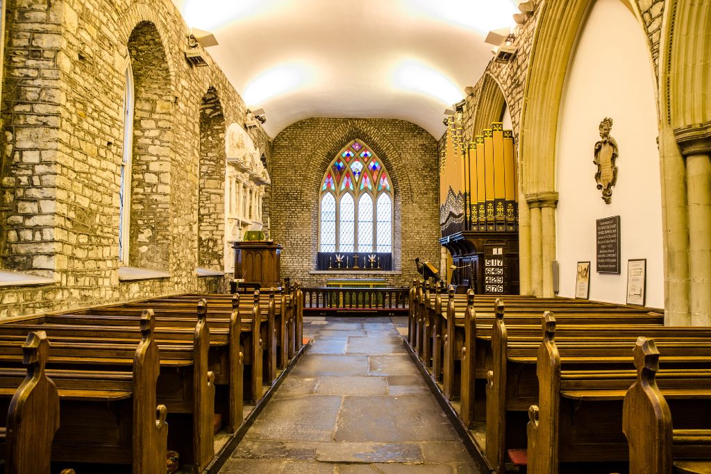 Inside St. Audoen's Church, Dublin church, Hidden Gems In Dublin

