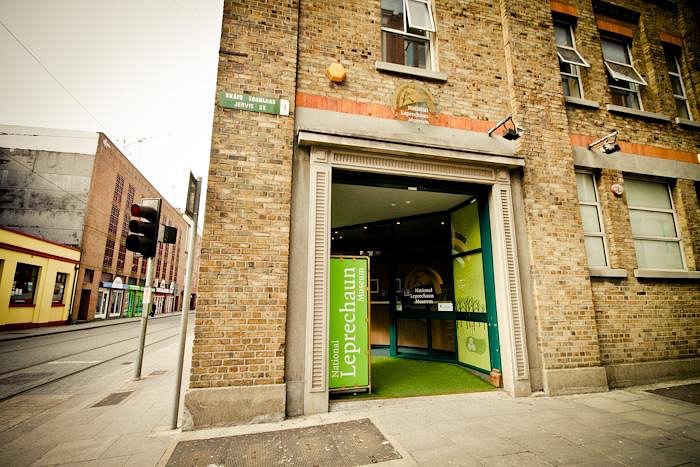 The entrance to the Leprechaun Museum in Dublin, Hidden Gems In Dublin