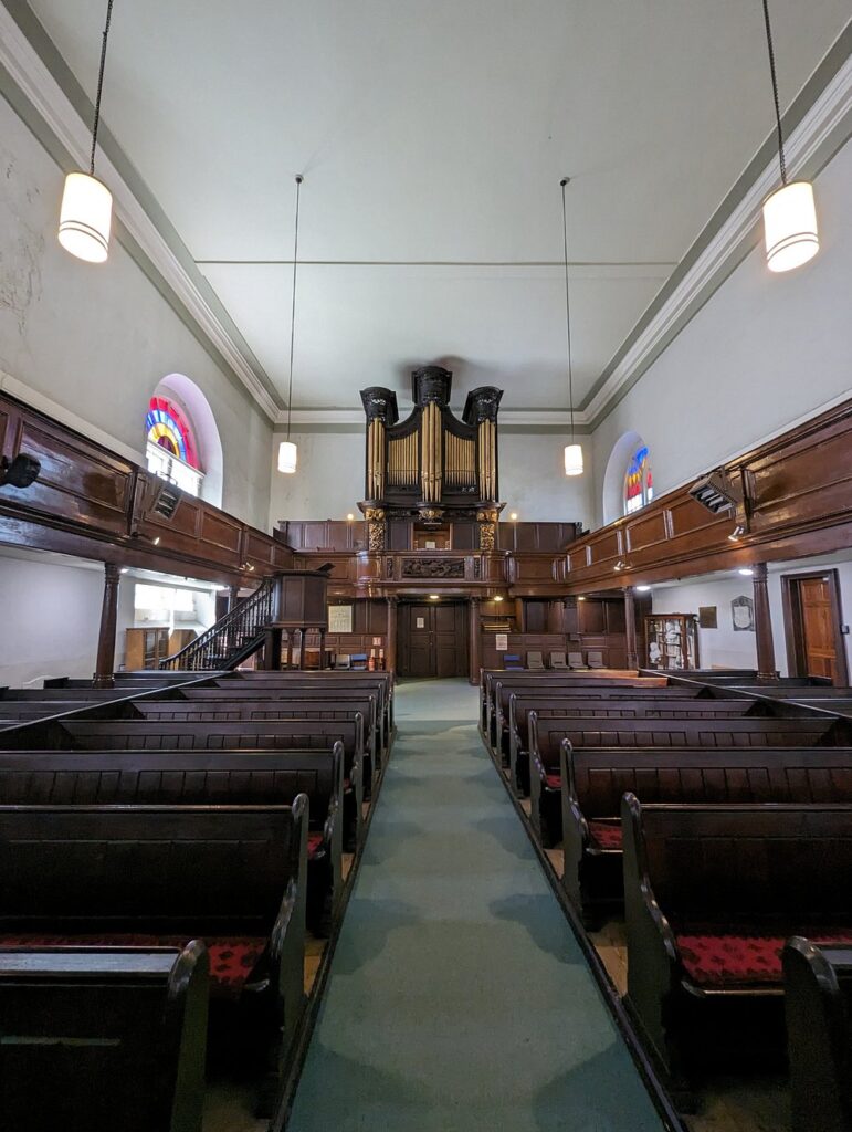 Inside St. Michan’s Church, church in Dublin