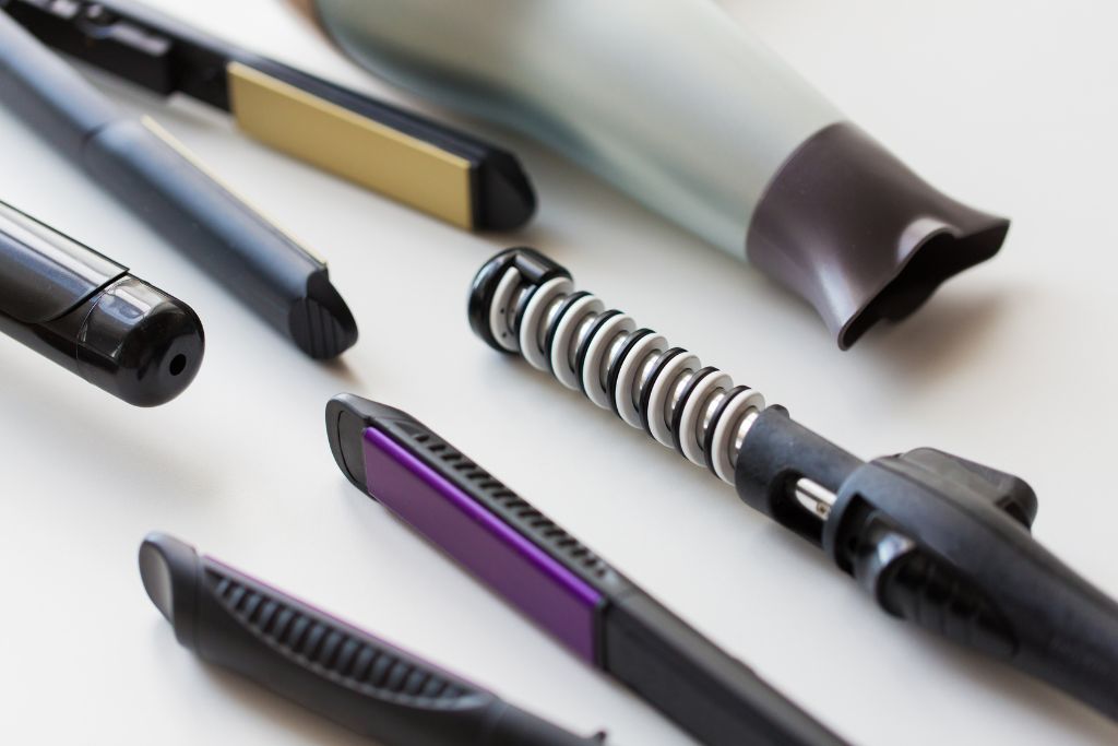 Hair accessories, hair dryer, hair straightener, curling iron, hair styling tool