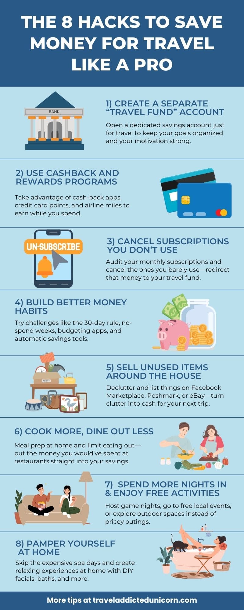 Save Money For Travel Like A Pro: The 8 Hacks I Wish I Knew Sooner