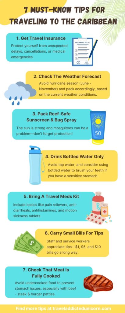 7 Tips For Traveling To The Caribbean For The First Time, 7 Must-Know Tips For Traveling To The Caribbean