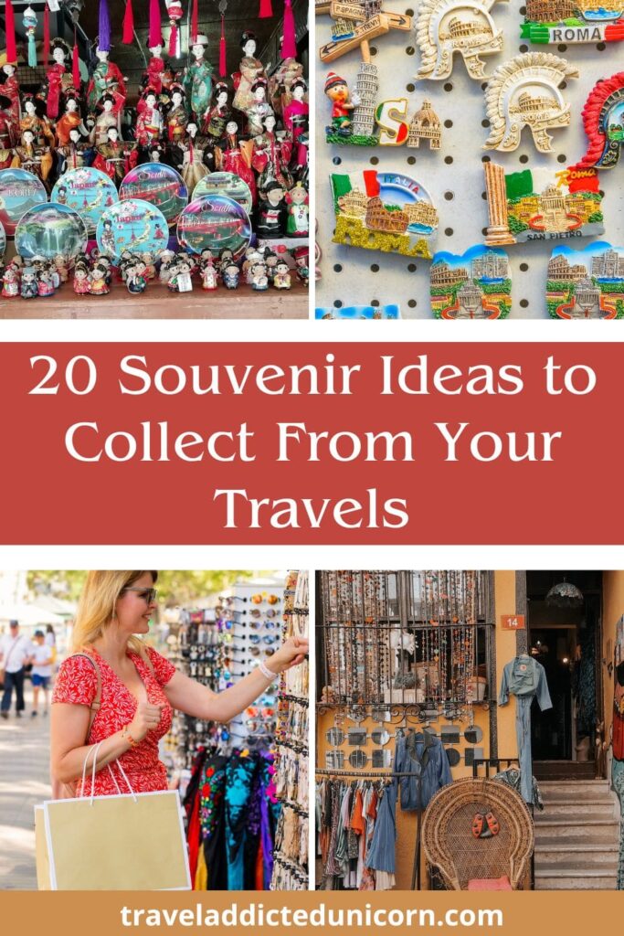 20 Souvenir Ideas To Collect From Your Travels Pin