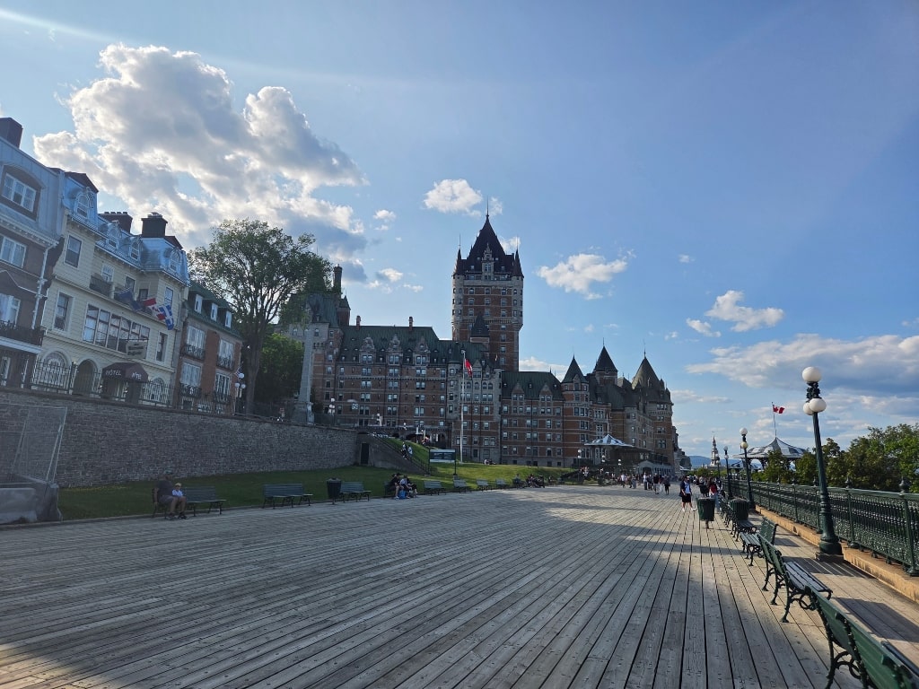 Dufferin Terrace, boardwalk, Château Frontenac