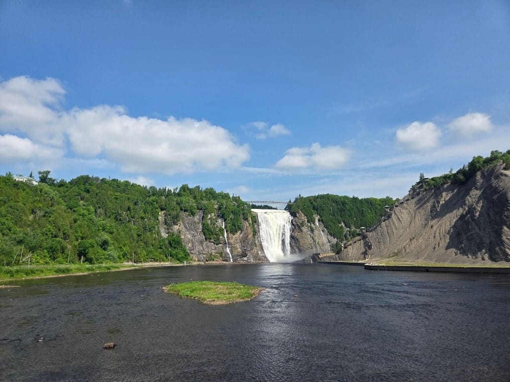 Montmorency Falls, waterfall, nature