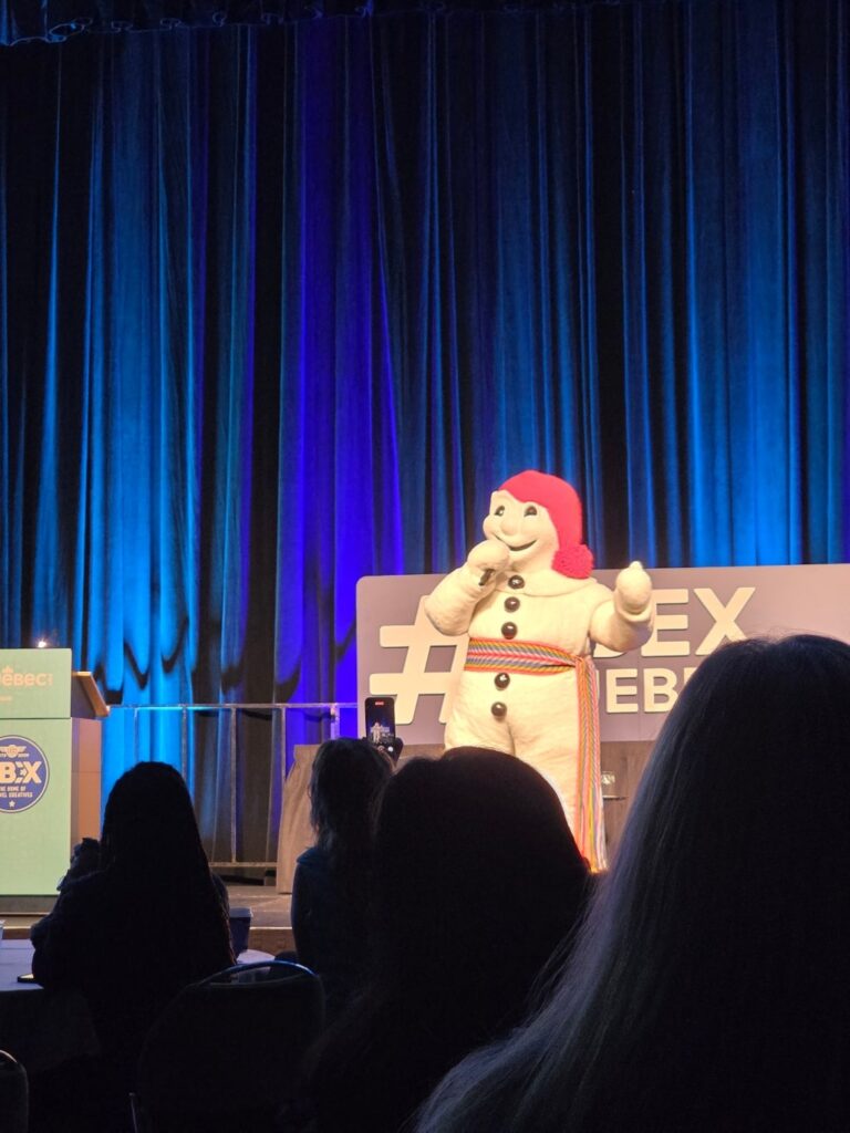 Bonhomme Carnaval who is the mascot for the Quebec Winter Carnival