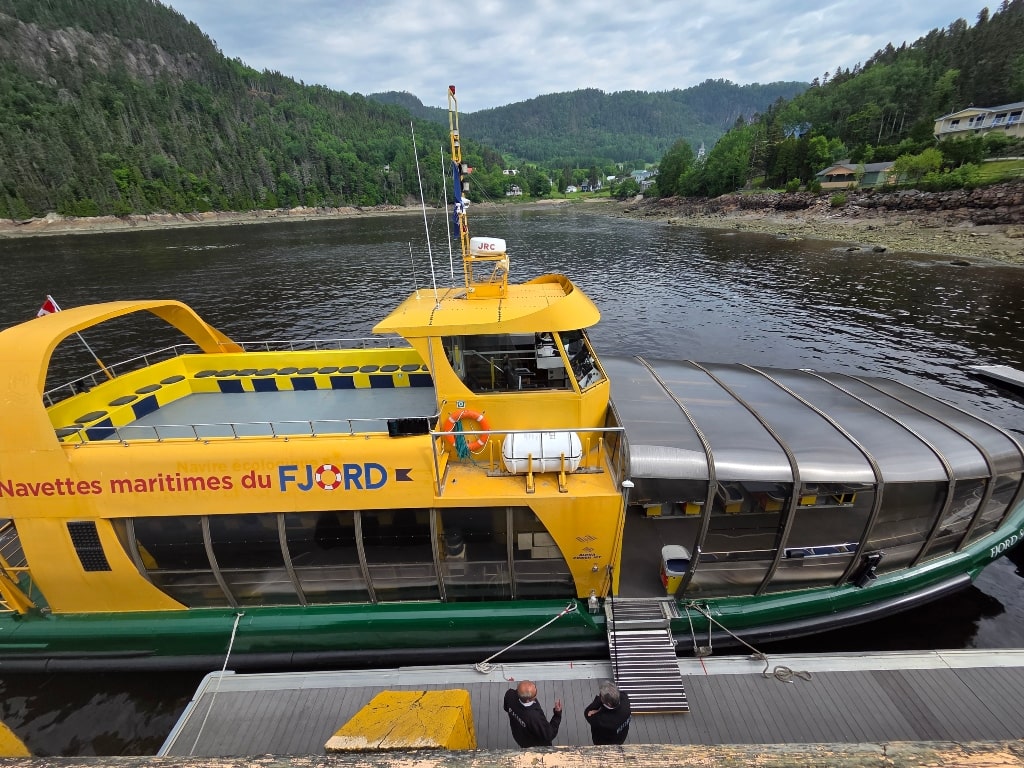 Saguenay Fjord II boat, Navettes maritimes du Fjord