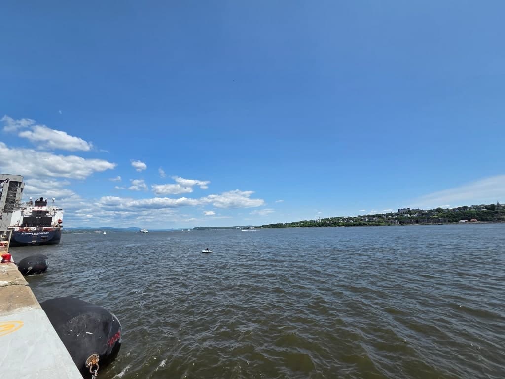 The Old Port Area, Saint Lawrence River, one of the best free things to do in Quebec City is to enjoy the Old Port area